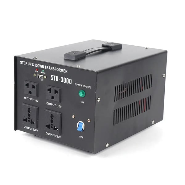 Spændingsomformer Transformer, 3000W Kapacitet, Flere Udgange, Kompakt Design