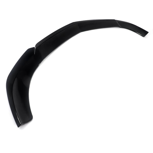 Front Spoiler Splitter Lip, Glans Sort, Skræddersyet Pasform til Mercedes-Benz,Glansende Sort