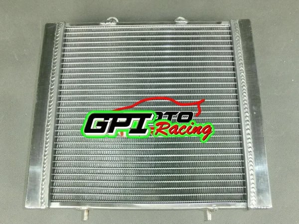 Radiator Kølesæt, Aluminium Materiale, Øget Kølekapacitet 30%, Passer til Polaris ATV Modeller, Tiger Svejset Konstruktion, Vakuum Loddet Kerne