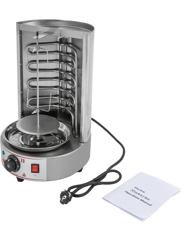Vertikal Grill, Høj-effektiv Madlavning, Holdbart Rustfrit Stål Design,JJFTQV-000200EU