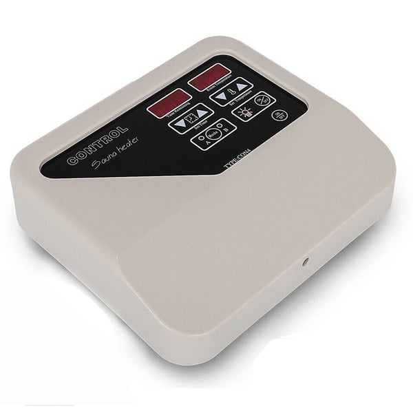 Sauna Digital Controller, Temperaturinterval 40-105 °C, Overophedningsbeskyttelse,Beige