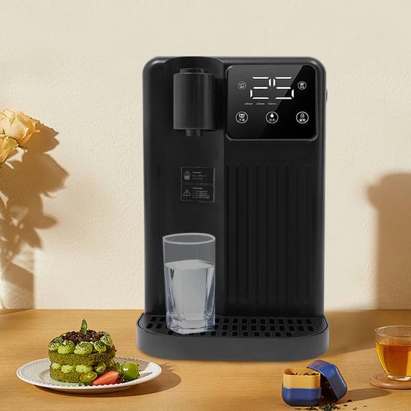 Øjeblikkelig varmtvandsdispenser, 3L kapacitet, 1700W effekt, temperaturinterval 25-99°C, berøringsskærmskontrol, opvarmningstid 3s