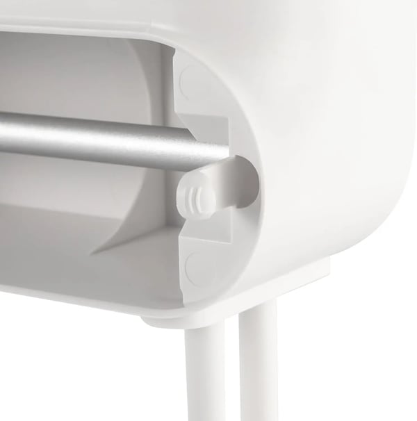 Væg rulleholder, plastfolie skærer, aluminiumsfolie skærer, bagepapir skærer,M, GRÅ