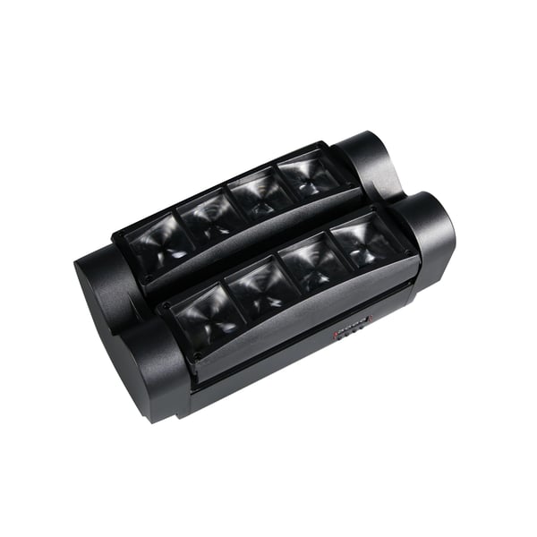 DJ Lygter, 80W LED, DMX-512 Kontrol,sort, EU stik