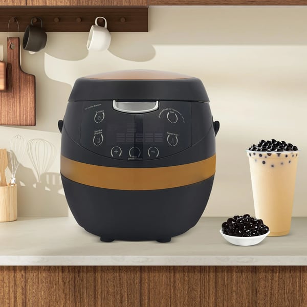 Helmi Keitin, 1200W Teho, 8L Kapasiteetti, Eristysalue 30-70℃, Ajastin 0-12H, Mitat 38.5*29 cm