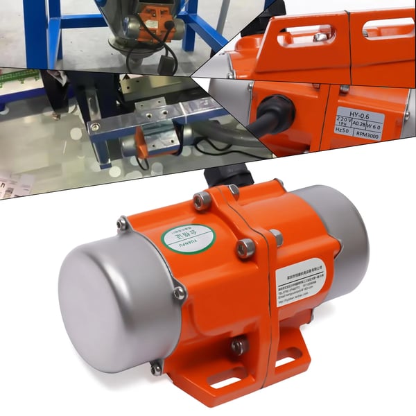 Värähtelymoottori, 60W, 220V, 3000 RPM, 1 vaihe, alumiiniseos