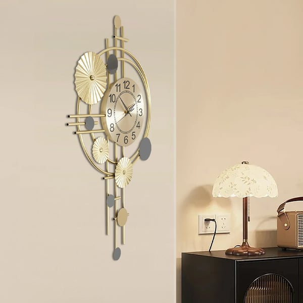 Vægur, Moderne Stil, Stille Bevægelse, Finish,Guld