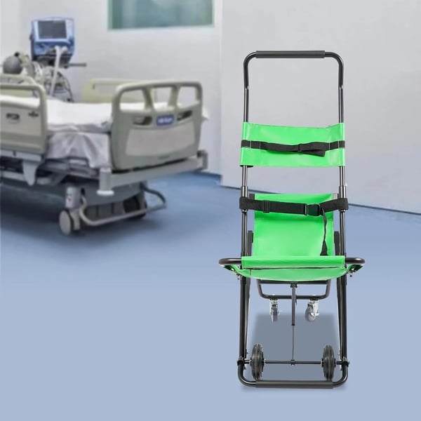 Fällbar Trappstol, Bärbar Design, Hög Lastkapacitet,grön
