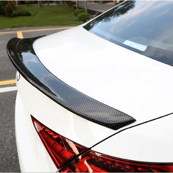 Bageste Splitter Spoiler, Carbon Fiber Look, Forbedret Aerodynamik,kulstoflook