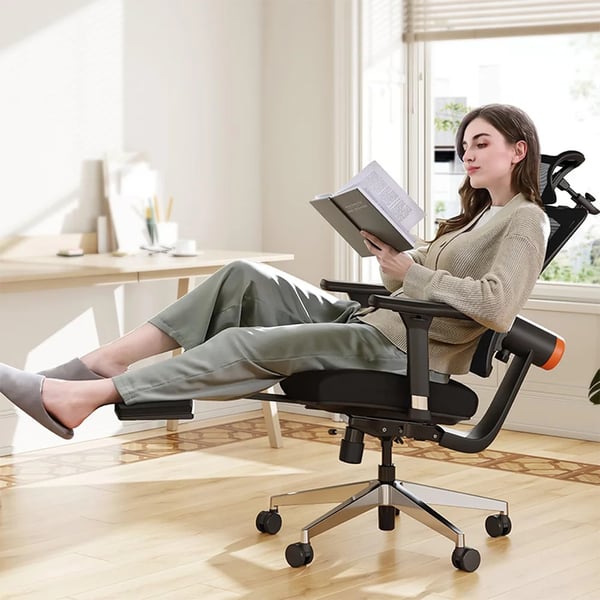 Ergonomisk Stol, Justerbar Rygstøtte, Sammenklappelig Fodstøtte,NYTRAL MagicH-BPro