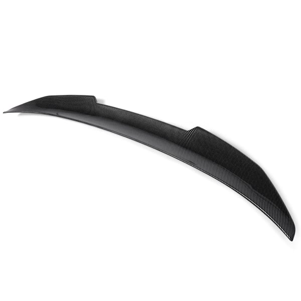 Spoiler, ABS-plast, Enkel installation, Kolfiberlook