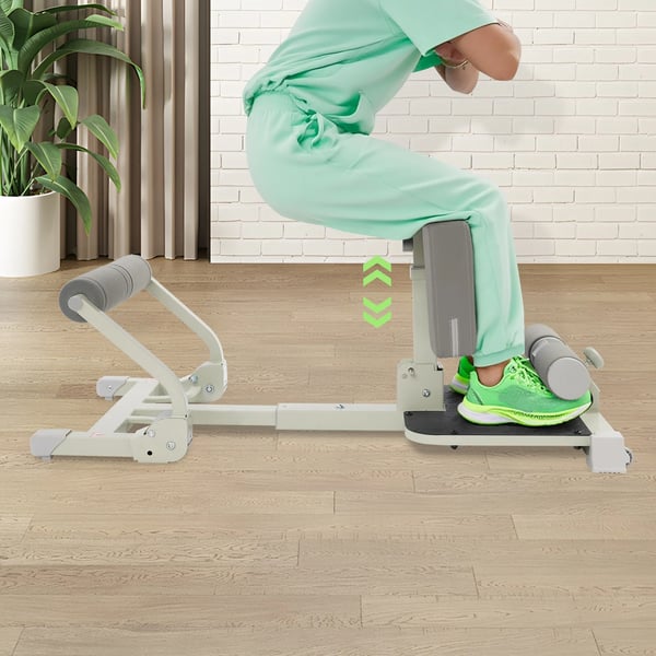 Squat Fitness Maskine, Justerbart Design, Høj Belastningskapacitet,GRÅ