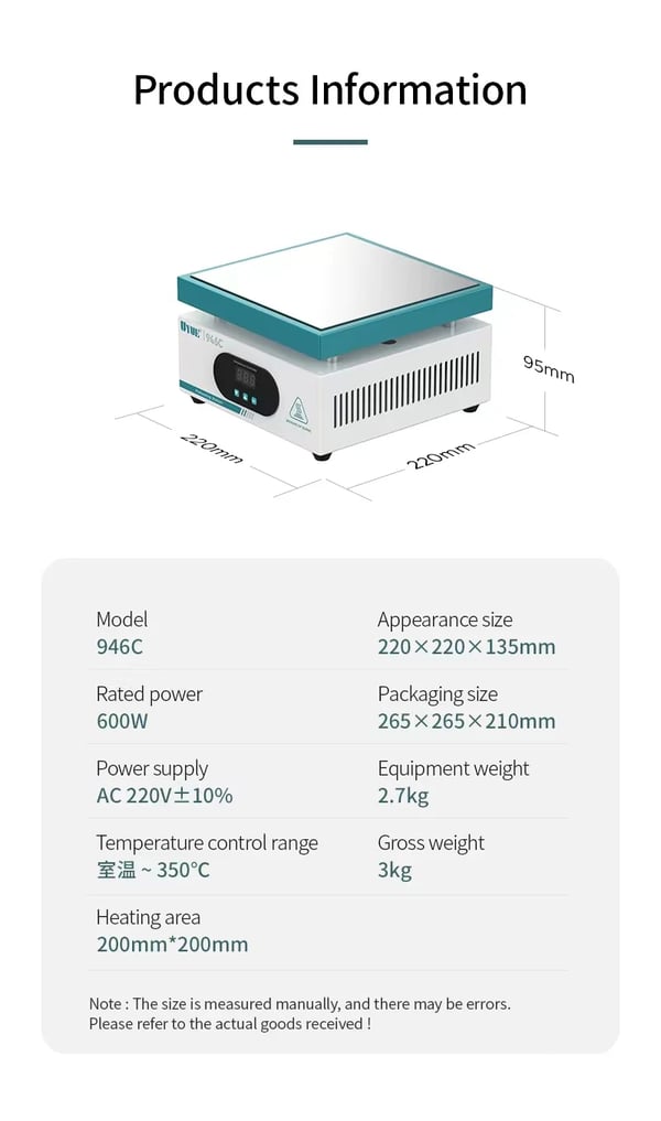 Sähkölämmitin, 600W Teho, 220V Syöttöjännite,220V