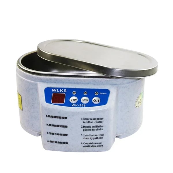 Ultralydsrenser, 500-700ml kapacitet, 40kHz rengøringsfrekvens,EU, 30W og 50W