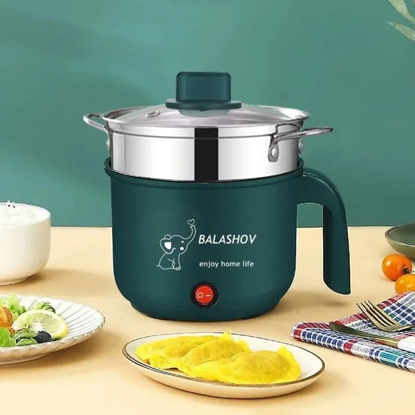 Elektrisk Kogekar, Non-stick Madlavning, Multifunktionel Hot Pot,EU