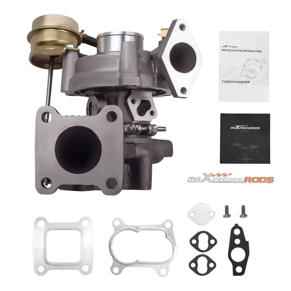 Turbocharger, Duktile jern QT450-10, 27cm x 25cm x 22cm, Kompatibel med Full-Size SUV 2.4L TD Motor, Op til 86HK, CT20