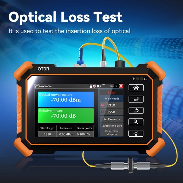 Optisk Fiber Tester, Multifunktionel Testning, Trådløs Funktionalitet,NF-983