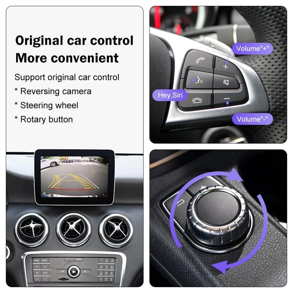 Langaton CarPlay -sarja, Android Auto -yhteensopivuus, helppo USB-yhteys,NTG5.0 järjestelmä