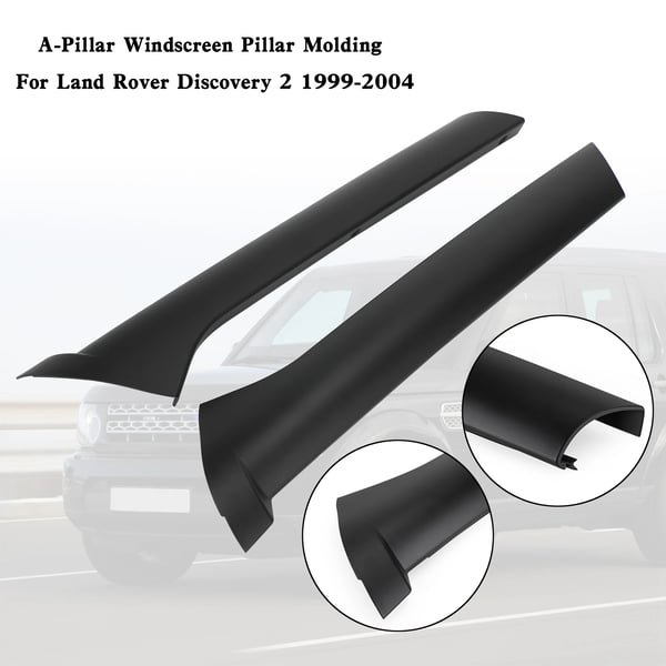 A-Søjle Forrude Søjle Molding, Plastik, 83mm x 20mm x 13mm, Til Land Rover Discovery 2, Direkte Erstatning, 1.35kg