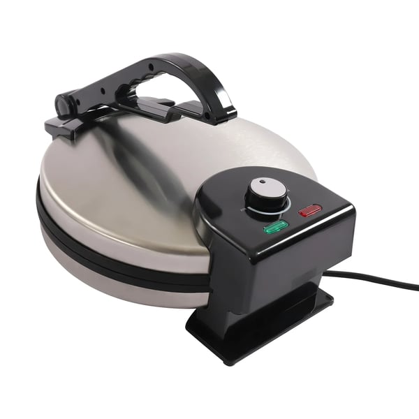 Roti Maker, 1500 W Effekt, 10 Tommer Diameter, Justerbar Temperatur, Dobbelt Varmeplader, Non-Stick Materiale