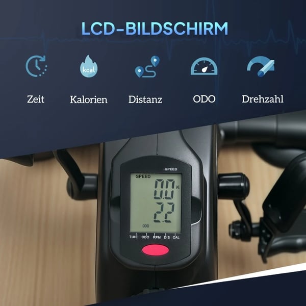 Kuntopyörä, Säädettävä vastus, LCD-näyttö, T3323P355308