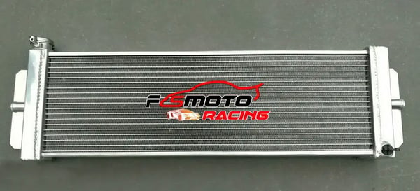 Varmeveksler, Aluminiumkonstruktion, Forbedret Ydeevne,Intercooler OG VENTILATOR