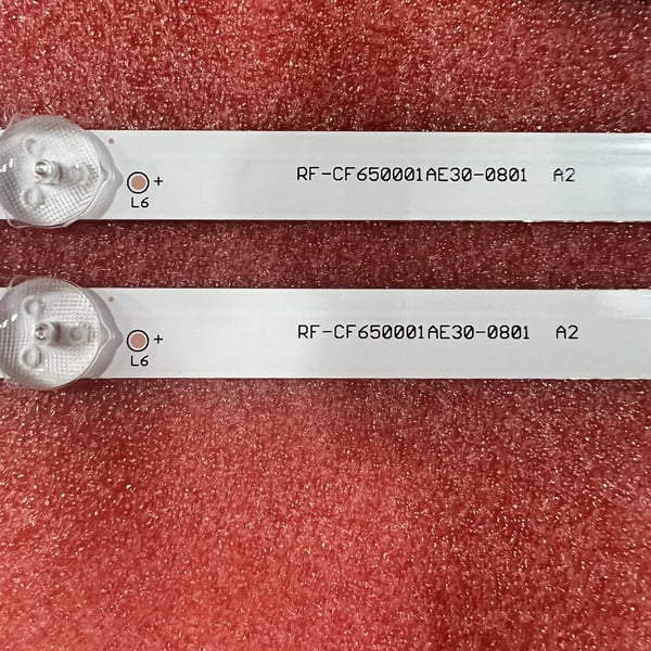 LED Baggrundsbelysningsstrimler, 780 mm længde, 486 mm længde, LED-pærer, DC-strømkilde, dæmpbar