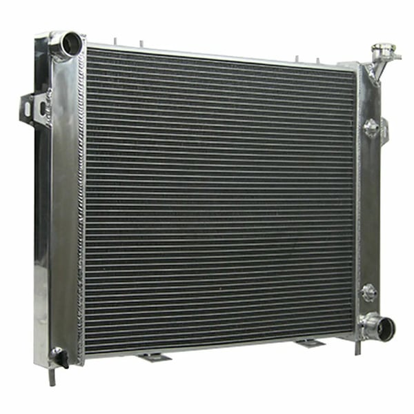 Aluminiumradiator, 2-rækkers konfiguration, høj kølekapacitet