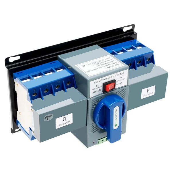 Automatisk Overførselsbryder, 2-Sekunders Skift, Manuel & Automatisk Tilstande, Kompakt Design