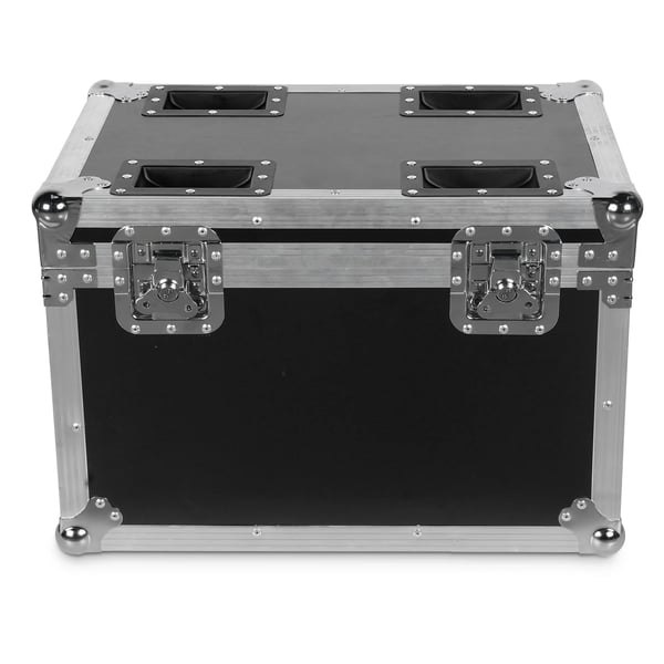 Flight Case Til 4 Stykker LED Moving Head Lygter, Holdbar Beskyttelse, Nem Mobilitet, Sort