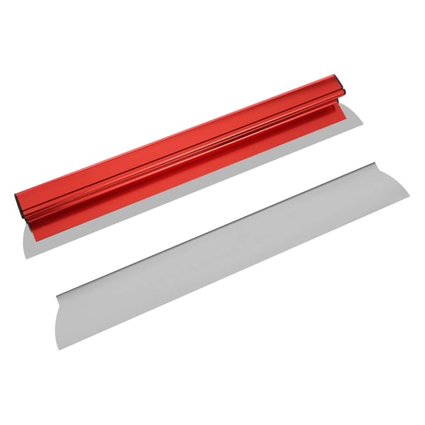 Drywall Skimming Blade Sæt, Holdbare Blade, Justerbar Stanglængde,Rød