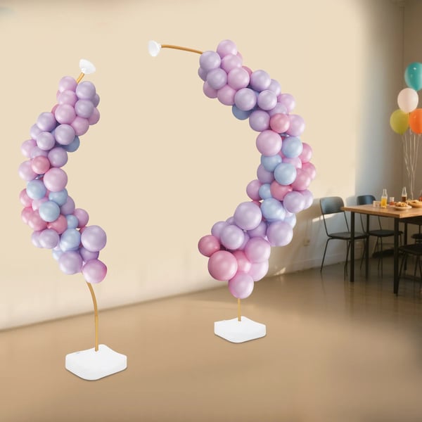 Ballongbåge Ställkit, Mångsidig Design, Lätt Montering,M, Guld