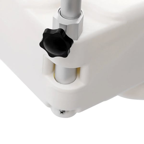 Toilet Booster Seat, Justerbare Armlæn, 170° Ben Drejning, Ergonomisk Design