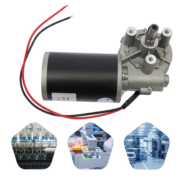 Gearmotor, 60W effekt, 220RPM hastighed,12V, 0