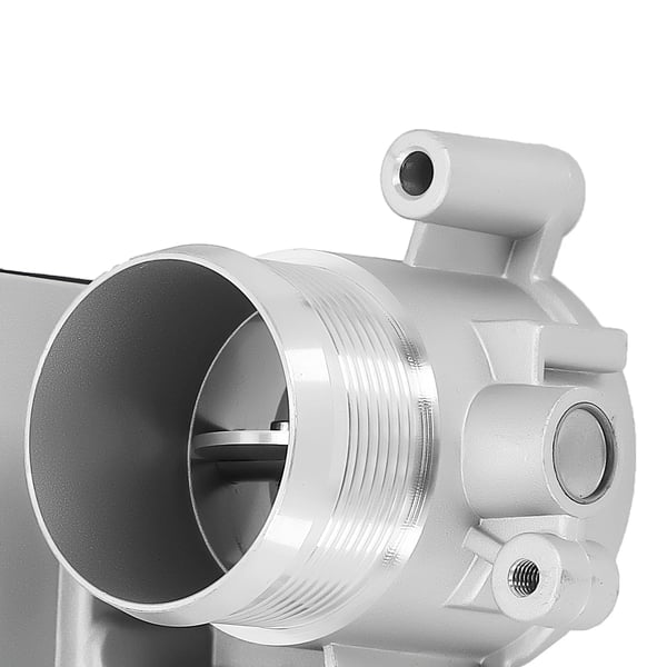 Elektrisk Gasreguleringshus, Bore Diameter 48mm, Aluminium Materiale, Direkte Erstatning, Gasplade Diameter 1-8/9 tommer, Antal Stik 1