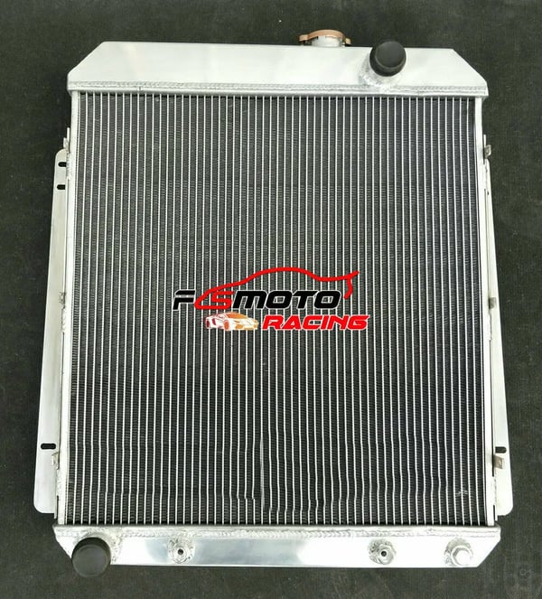 Aluminium Køler, Kerne Størrelse 570mm x 558mm x 62mm, Kompatibel med Buick Special/Super/Century/Roadmaster 1954-1956