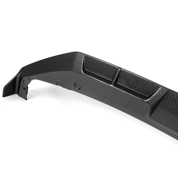 Front Bumper Splitter Spoiler, Carbon Fiber Stil, Nem Installation,Kulfiberlook