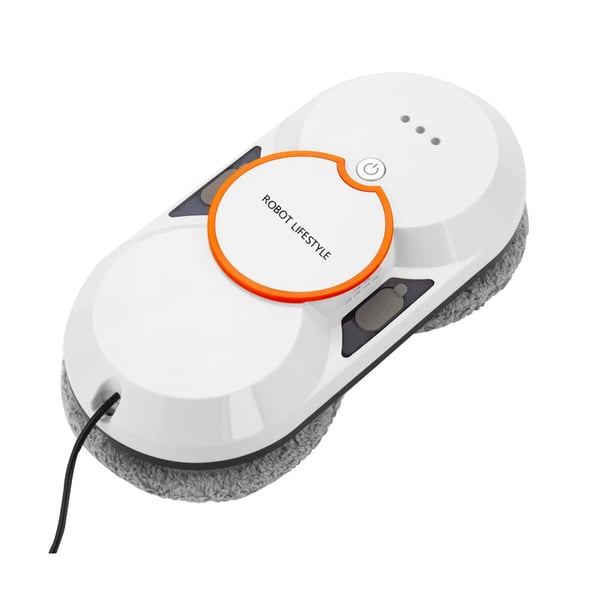 Vinduespudserrobot, 3 rengøringsindstillinger, 2 minutter pr. kvadratmeter,Hvid (100-240V), 2.4G