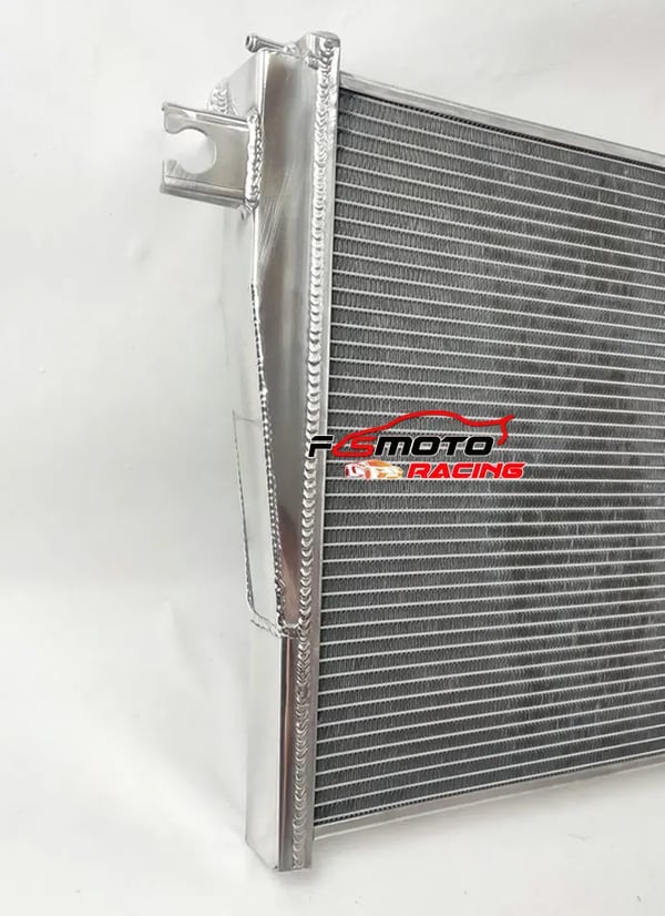 Aluminiumkøler, legeret aluminium, 23 x 14 x 2 tommer, passer til kompakt sedan E30, frontplacering, høj-effektiv køling