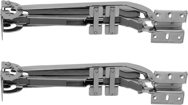 Dørhængsel Sæt, Koldvalset Stål, Belastning 9 kg, Anvendelig Dørtykkelse 15-25 mm, Dimensioner 26.58*8.03 cm, 180° Parallel Åbning