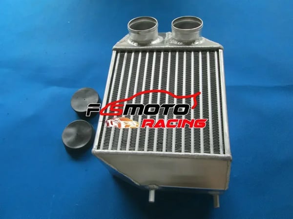 Aluminium Intercooler & Blæser, Frontplacering, Kompatibilitet med Renault R5 GT Turbo, Ydelsesforbedring, Letvægtsdesign