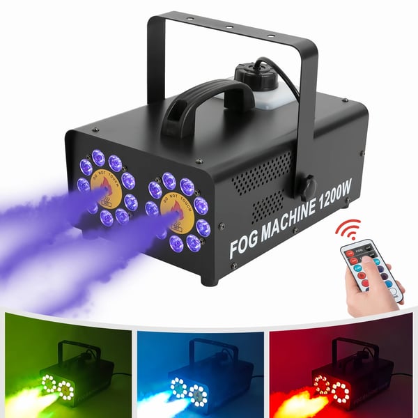 Sumukone, kaksoissuutin, RGB-LED-vaikutukset,musta