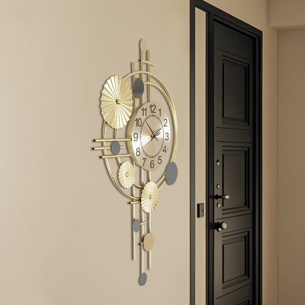 Vægur, Moderne Stil, Stille Bevægelse, Finish,Guld