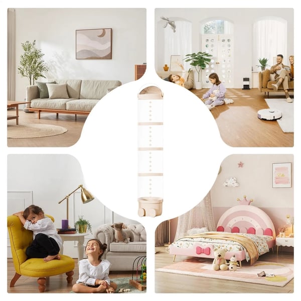 Opbevaringsrør til Krammedyr, Rummelig Kapacitet, Holdbart Design,Beige
