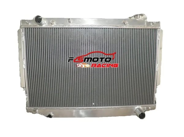 Radiator, Aluminium Materiale, Kerne Størrelse 718B x 425H x 52T mm, Samlet Størrelse 765B x 544H x 70T mm, Indløbs/Udløbs Størrelse 40/42 mm