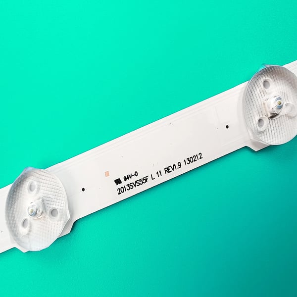LED-stribe, 3V spænding, 18 LED-perler, CE-certificeret, fleksibel PCB, 1150 mm længde