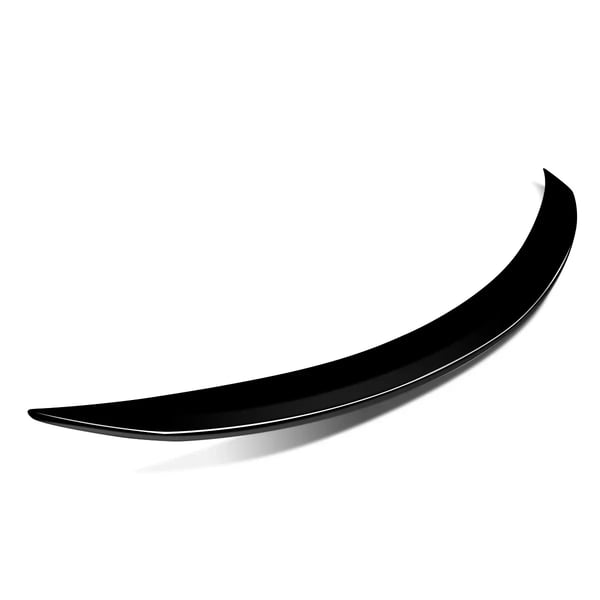 Spoiler, Glans Sort Finish, Aerodynamisk Design,glansende sort
