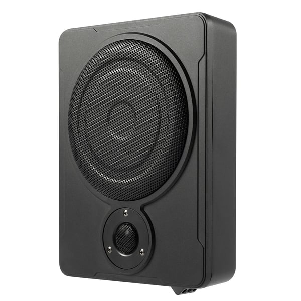 Subwoofer, 200W Aktuel Effekt, 300W Maksimal Effekt, Frekvensrespons 30-100Hz, Højttaler Diameter 20cm, Kompakt Størrelse 31.5x24x7.5cm