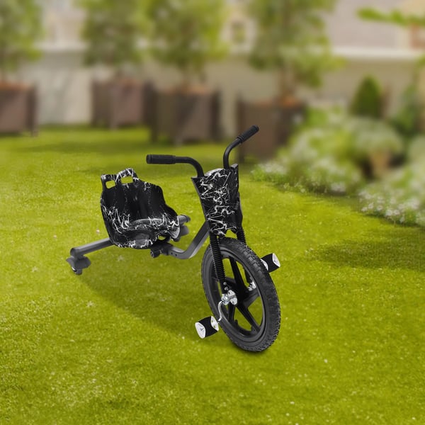 Drift Trike, Maksimal belastning 80 kg, Egnet til alderen 6 år og op, Størrelse 90*68*60 cm, Menneskelig kraftkørsel, 3-hjulet design