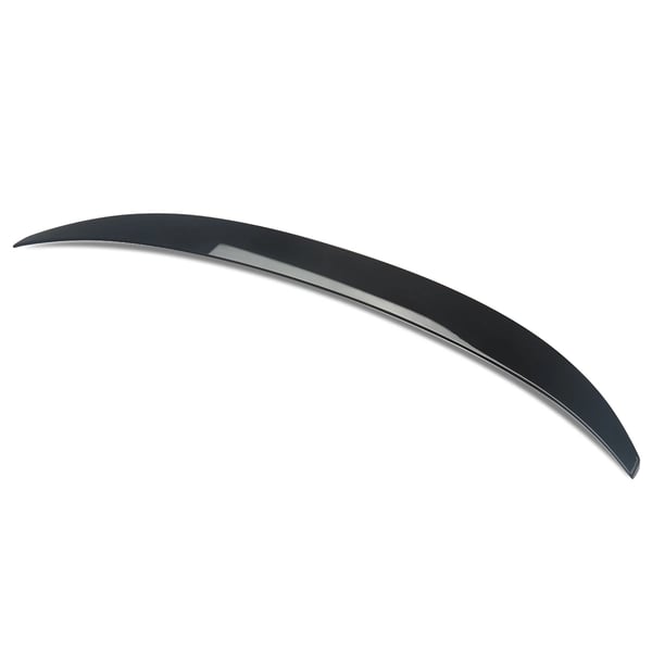 Bagspoiler, Højkvalitets ABS Materiale, Passer til BMW 4 Series Coupe,Glansende Sort